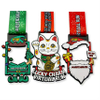 Medalha de figura de desenho animado da turnê Lucky Run e Fitness 2017 (2)